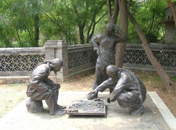 铸铜组雕