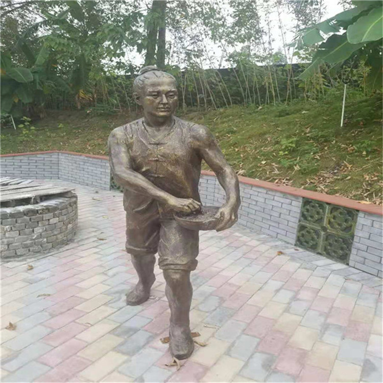 玻璃钢人物雕塑