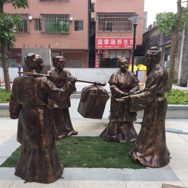 玻璃钢人物雕塑