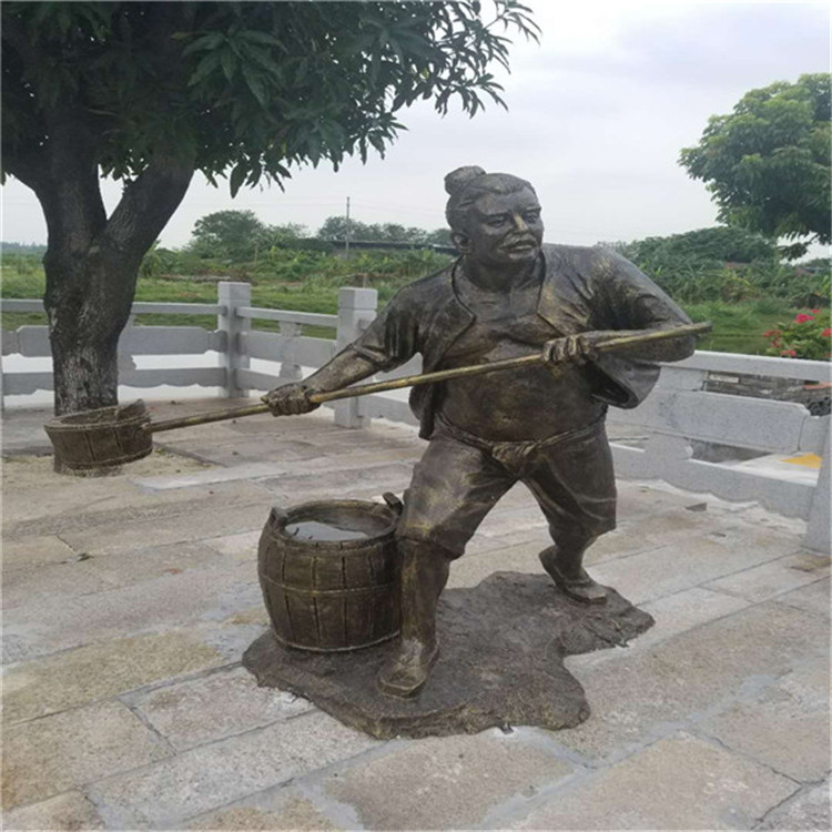 玻璃钢人物雕塑