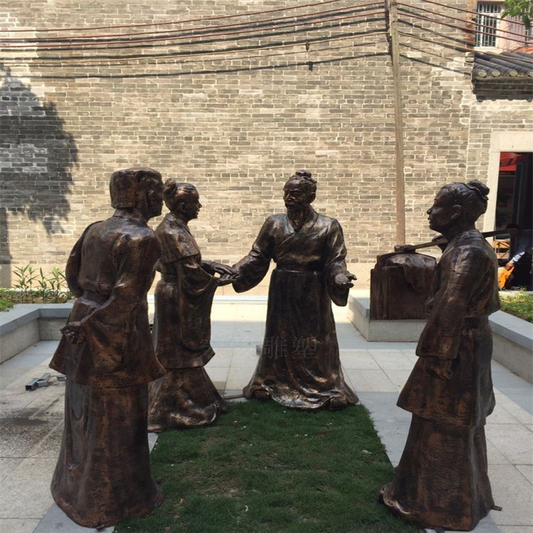 玻璃钢人物雕塑