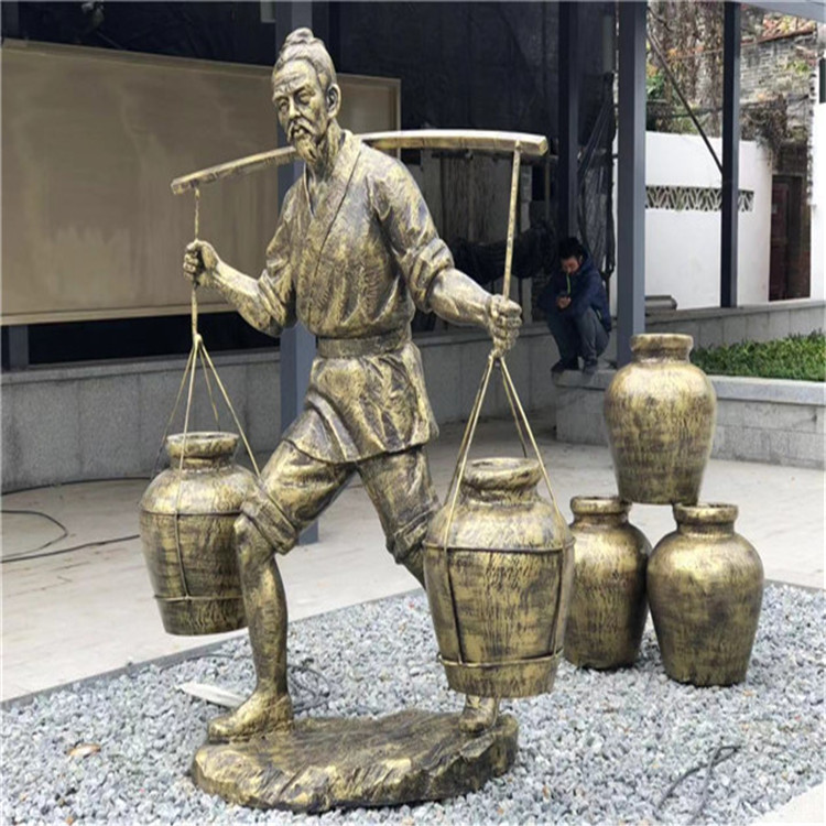 玻璃钢人物雕塑