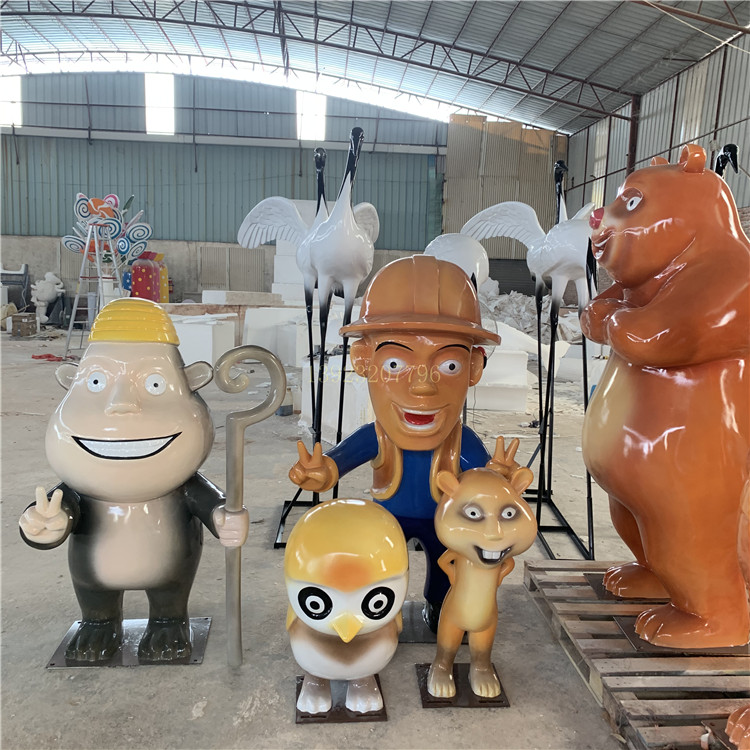 玻璃钢卡通雕塑