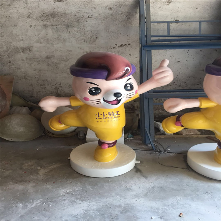 玻璃钢公仔雕塑